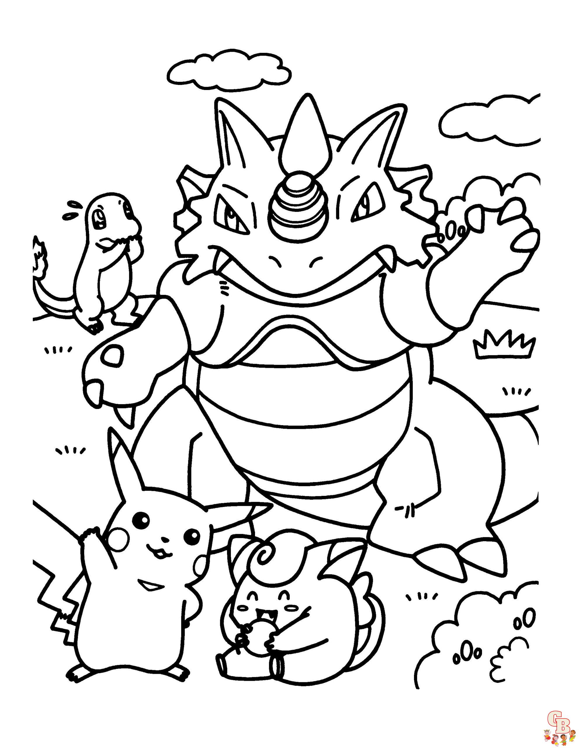 Coloriage Blastoise