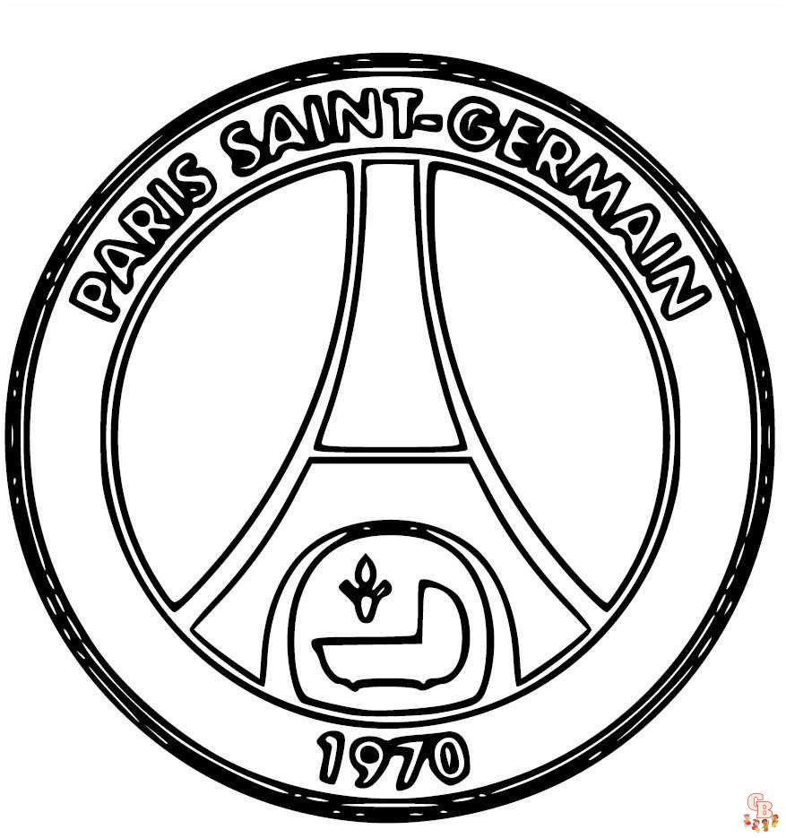 Coloriage PSG