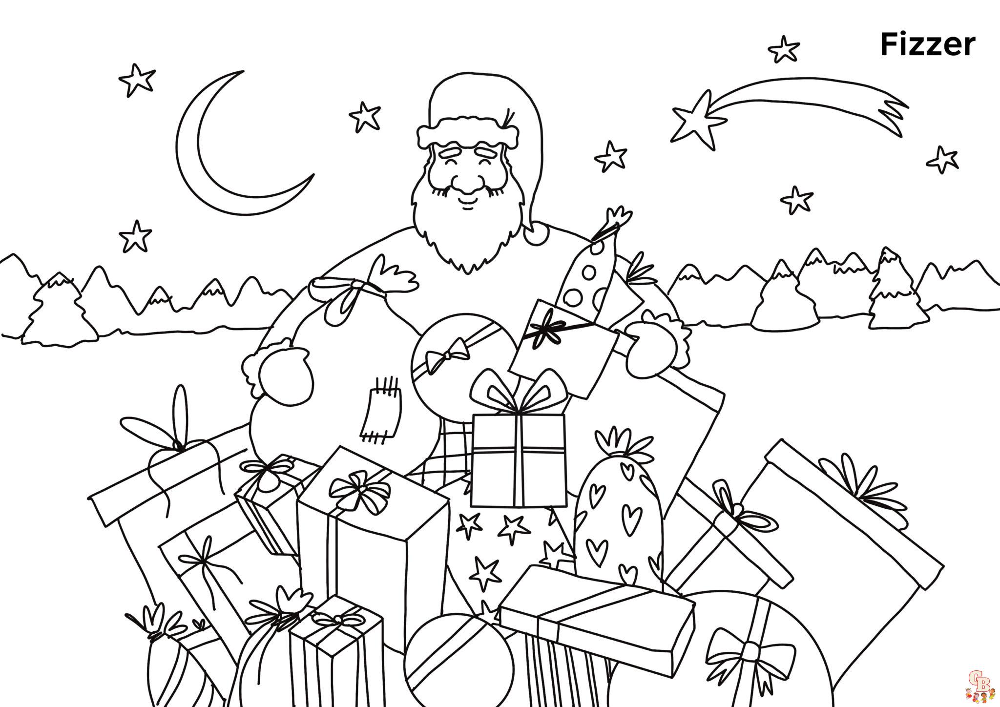 coloriage de Noel