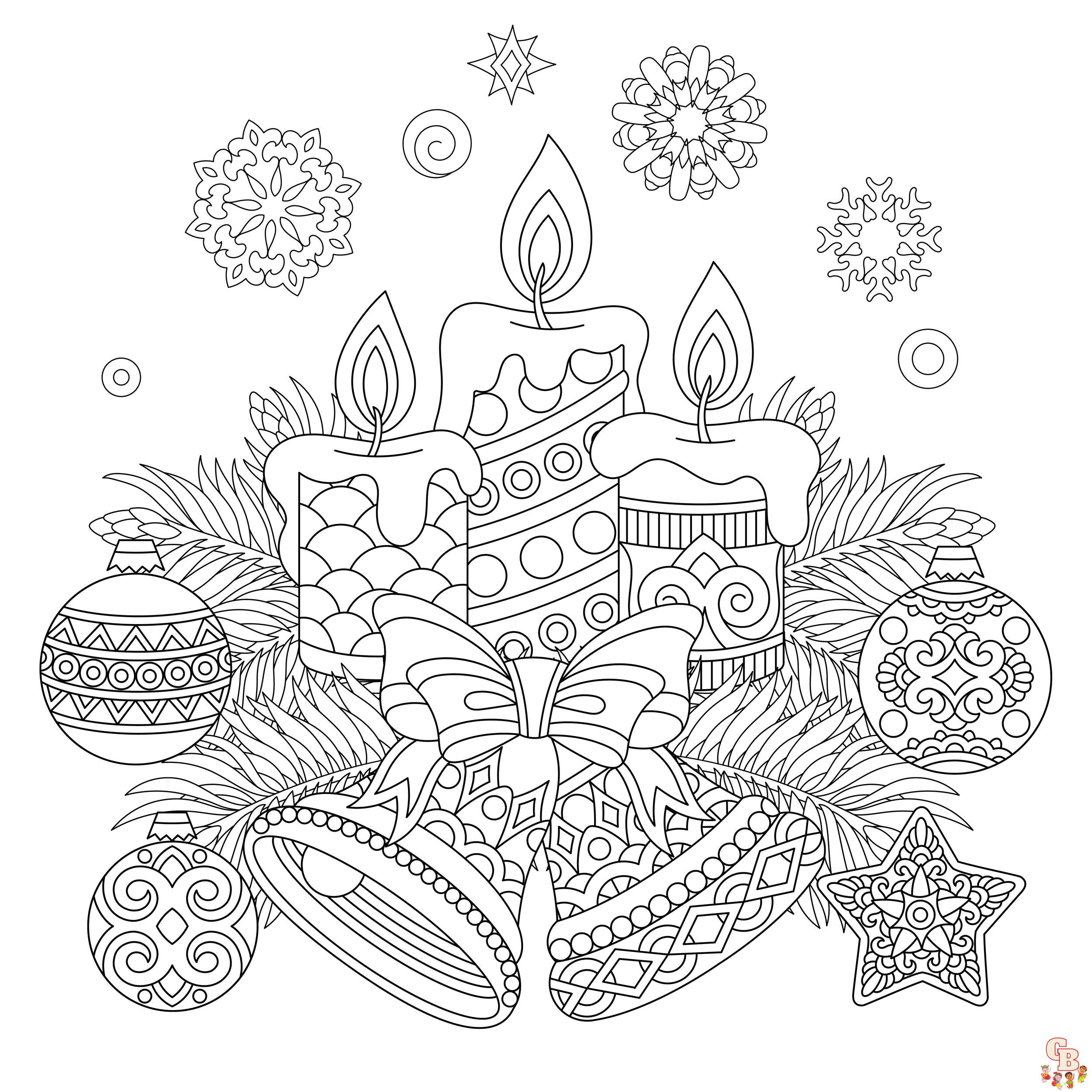 coloriage de Noel