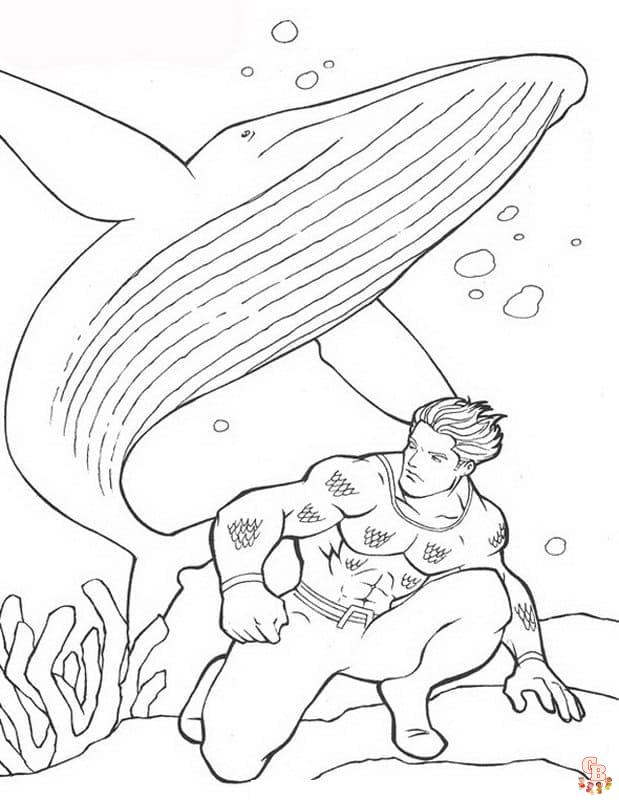 Coloriage Aquaman