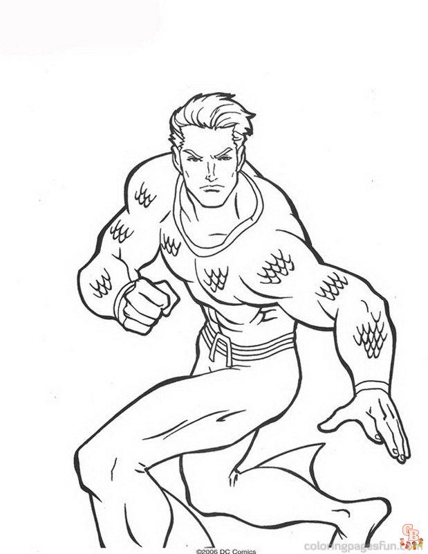 Coloriage Aquaman