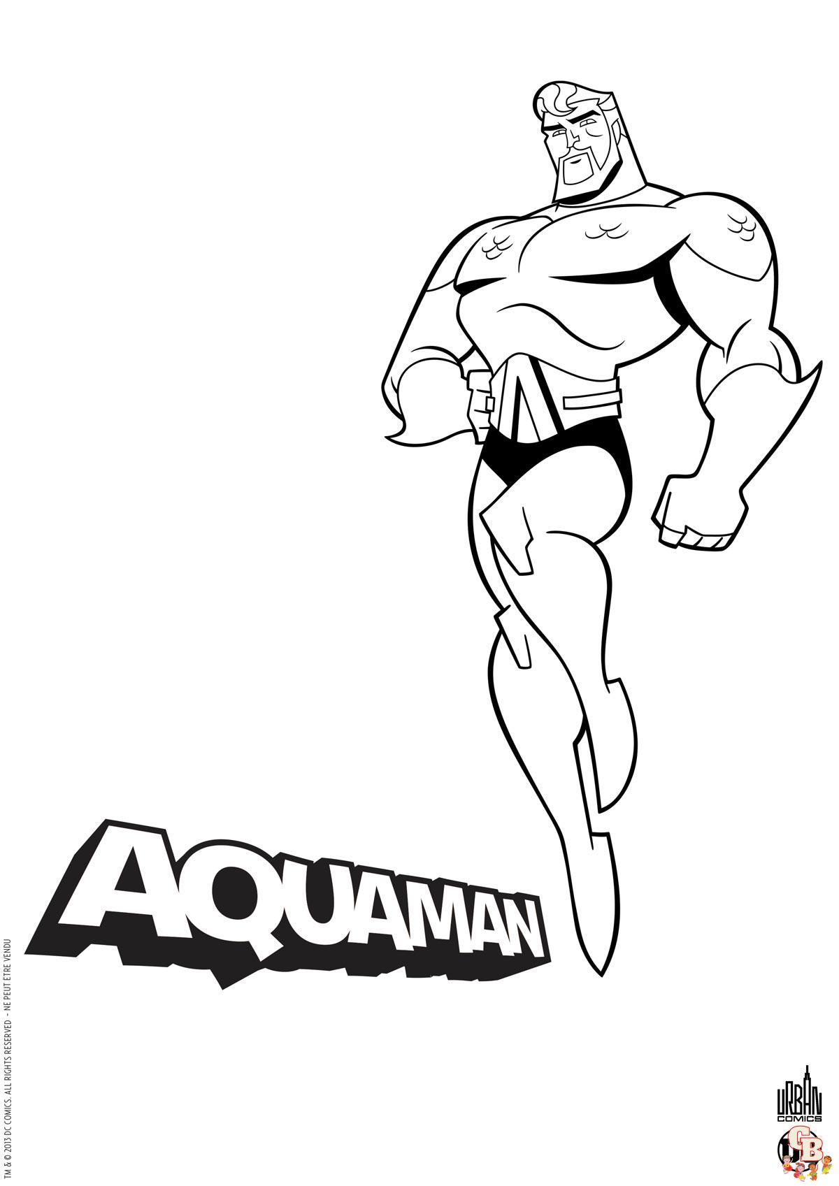 Coloriage Aquaman