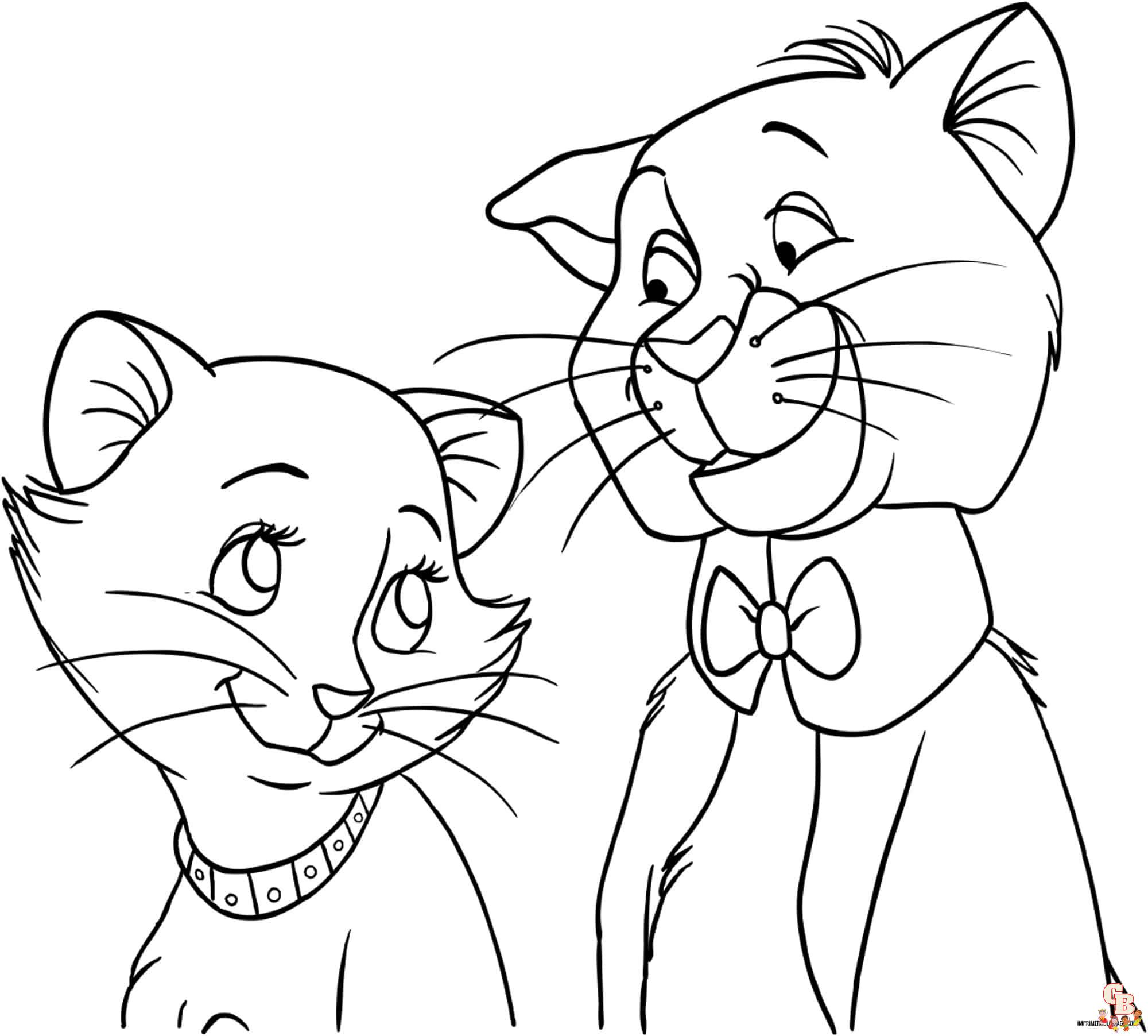 Coloriage Aristochats