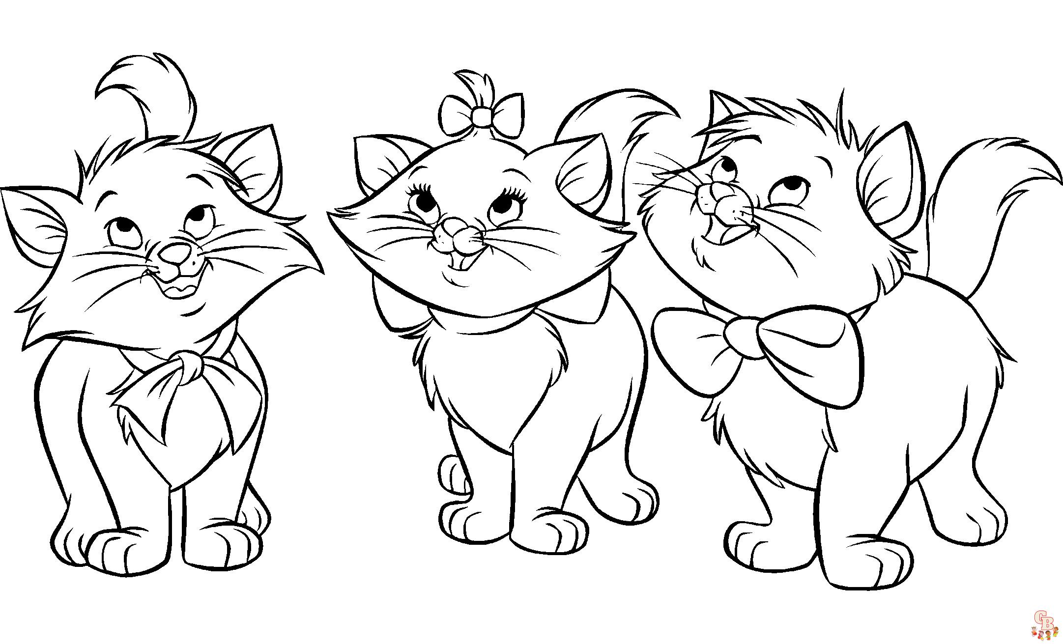 Coloriage Aristochats