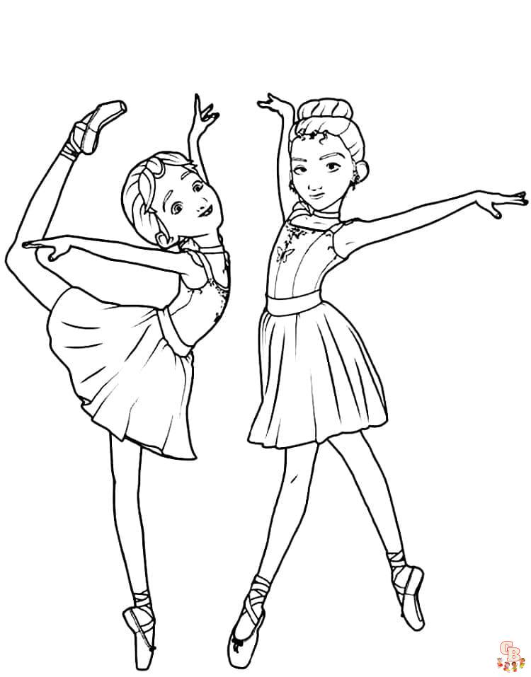 Coloriage Ballerina