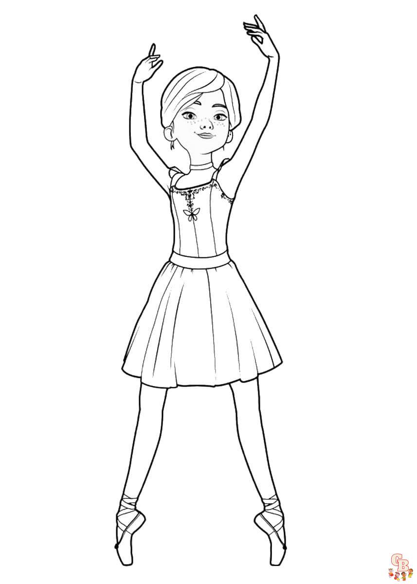 Coloriage Ballerina