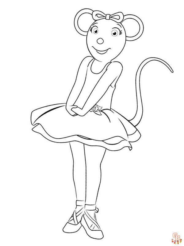 Coloriage Ballerina