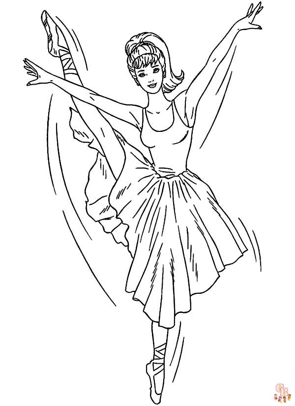 Coloriage Ballerina