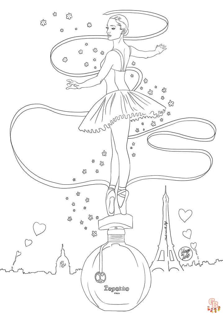 Coloriage Ballerina