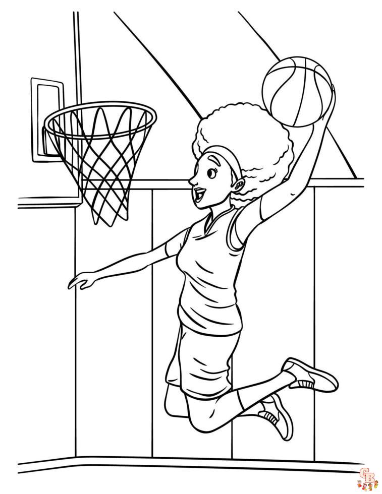 Coloriage Basket