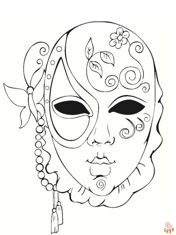 Coloriage Carnaval Maternelle