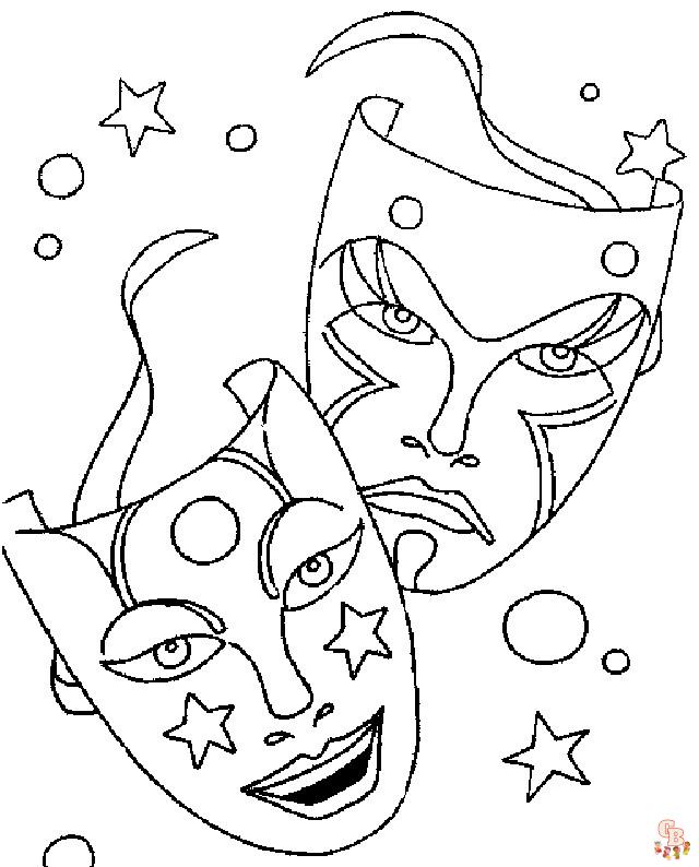 Coloriage Carnaval Maternelle