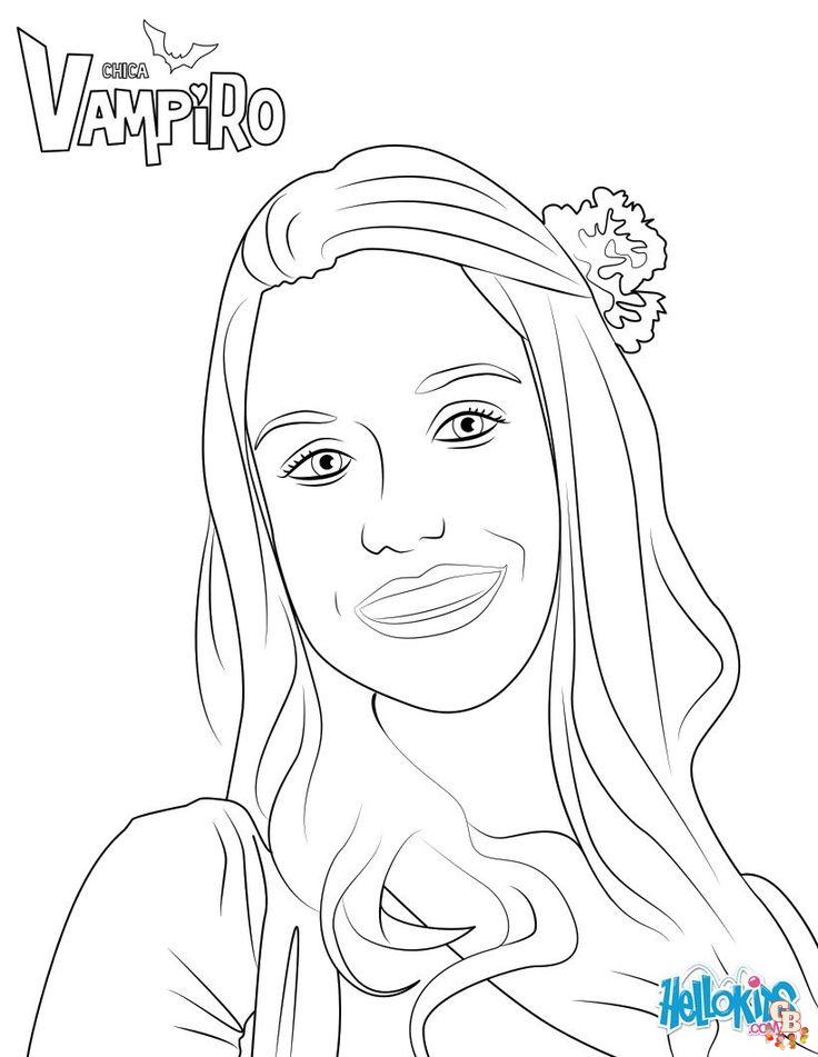 Coloriage Chica Vampiro