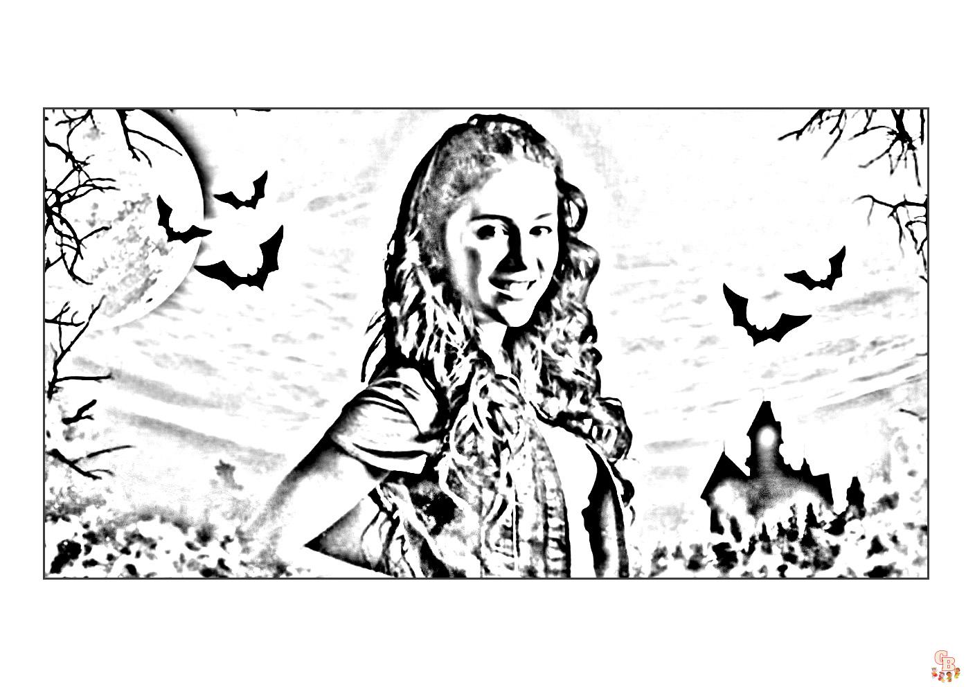 Coloriage Chica Vampiro