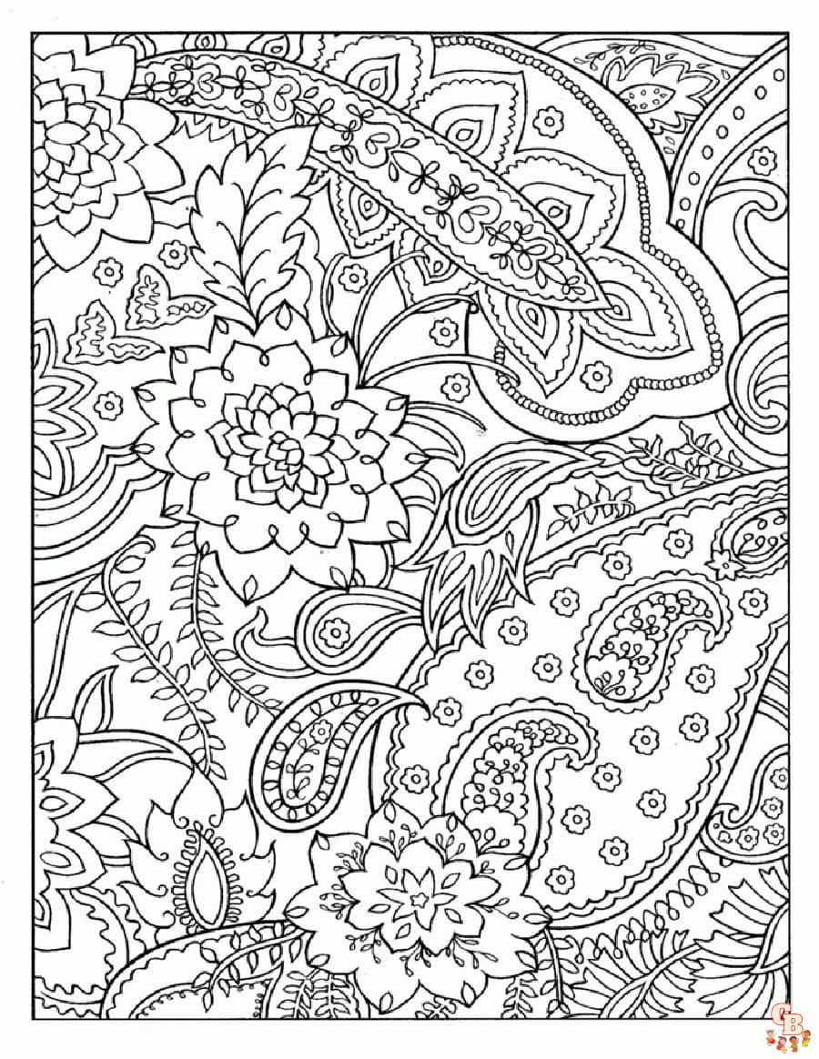 Coloriage Difficile