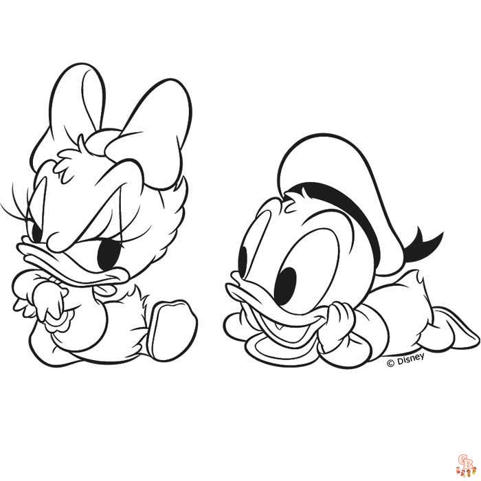 Coloriage Disney Bebe