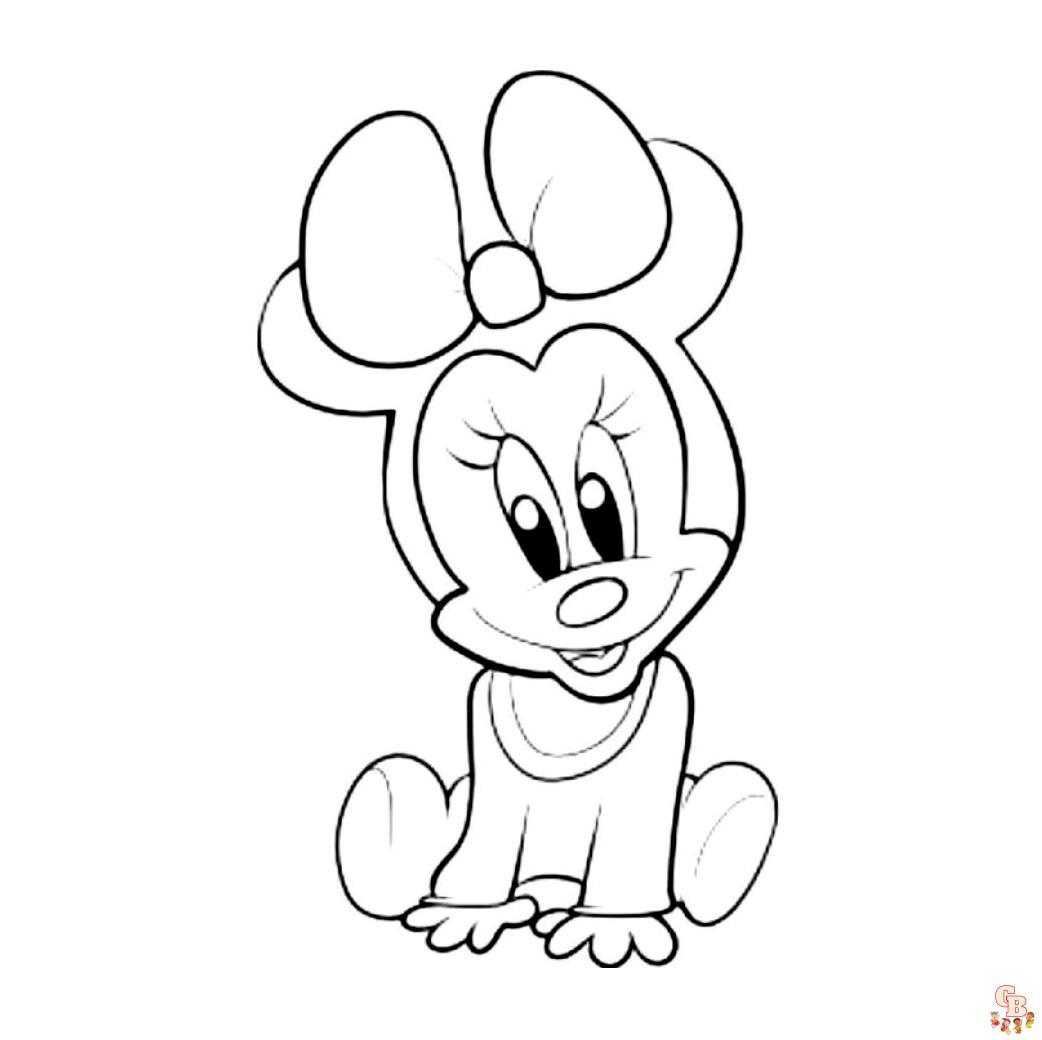 Coloriage Disney Bebe