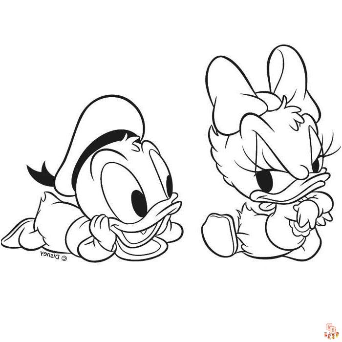 Coloriage Disney Bebe