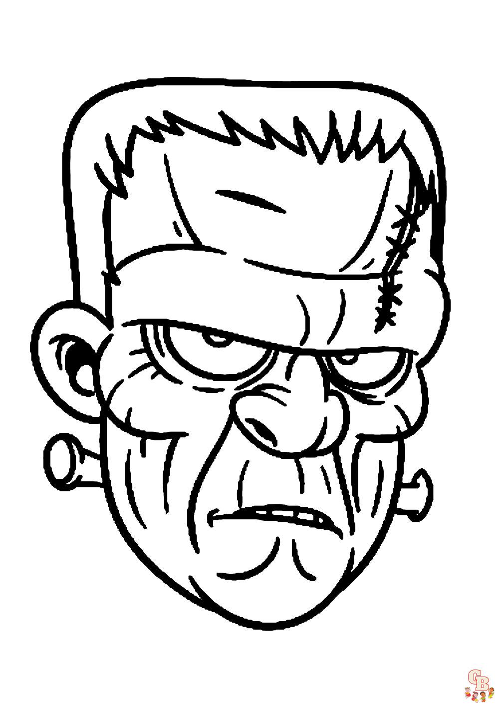 Coloriage Frankenstein