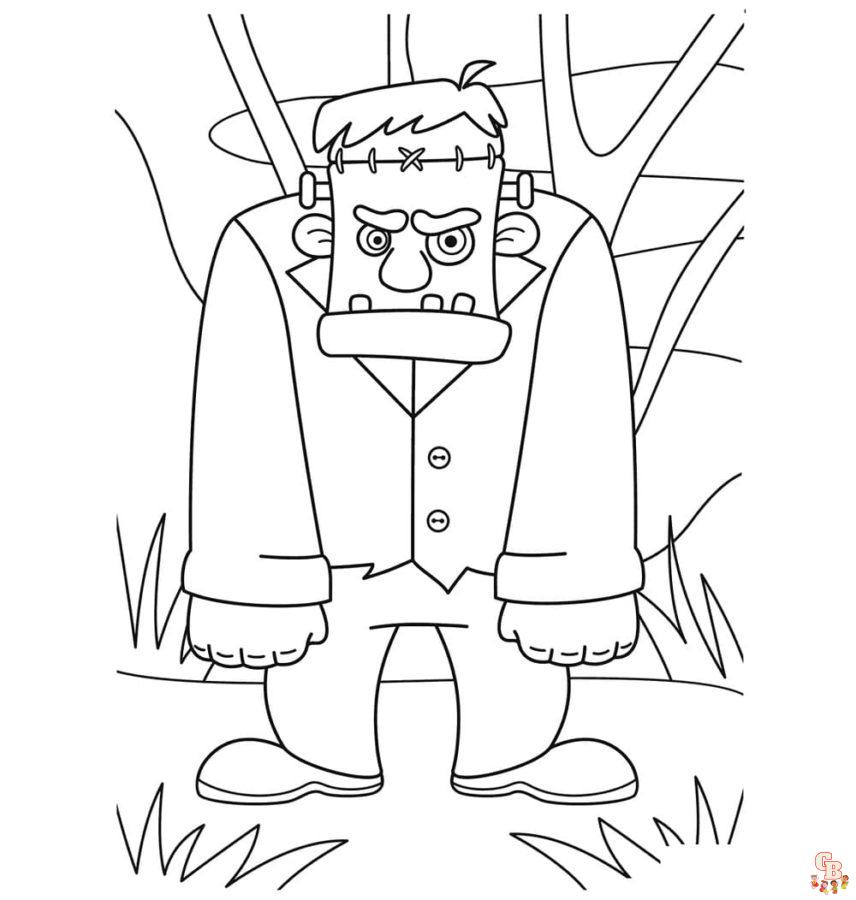 Coloriage Frankenstein