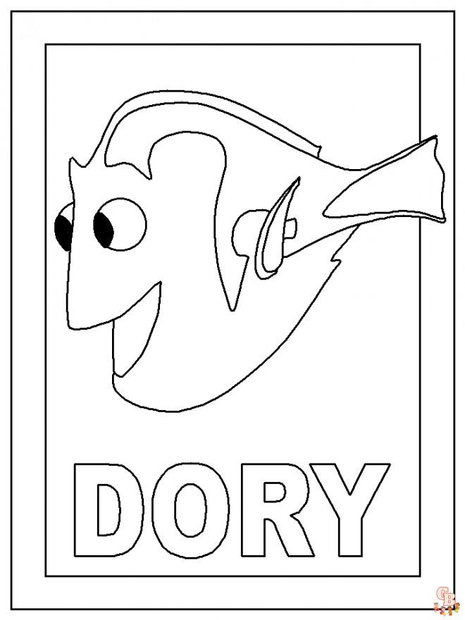 Coloriage Le Monde De Dory