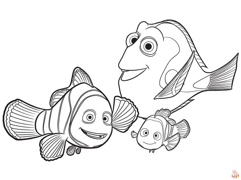 Coloriage Le Monde De Dory