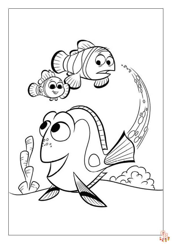 Coloriage Le Monde De Dory