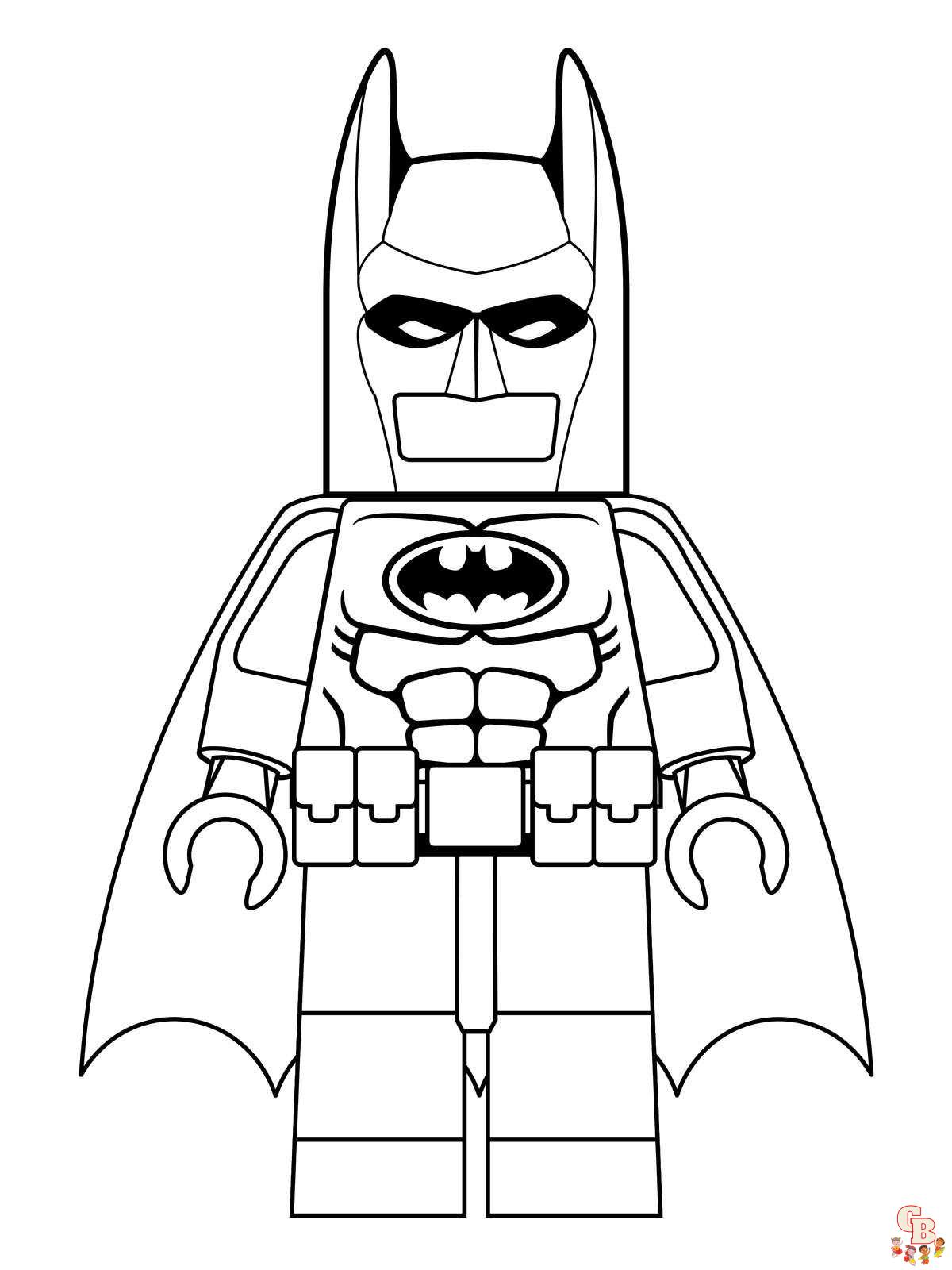 Coloriage Lego Super Heroes