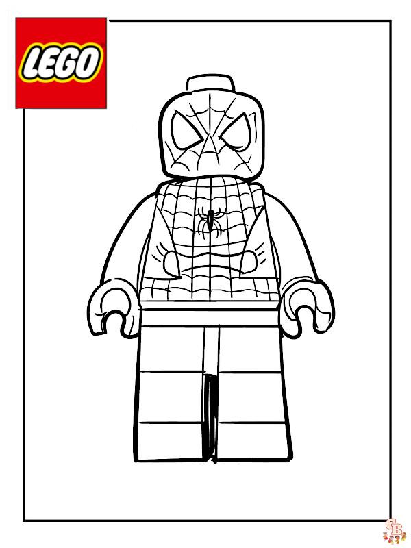 Coloriage Lego Super Heroes