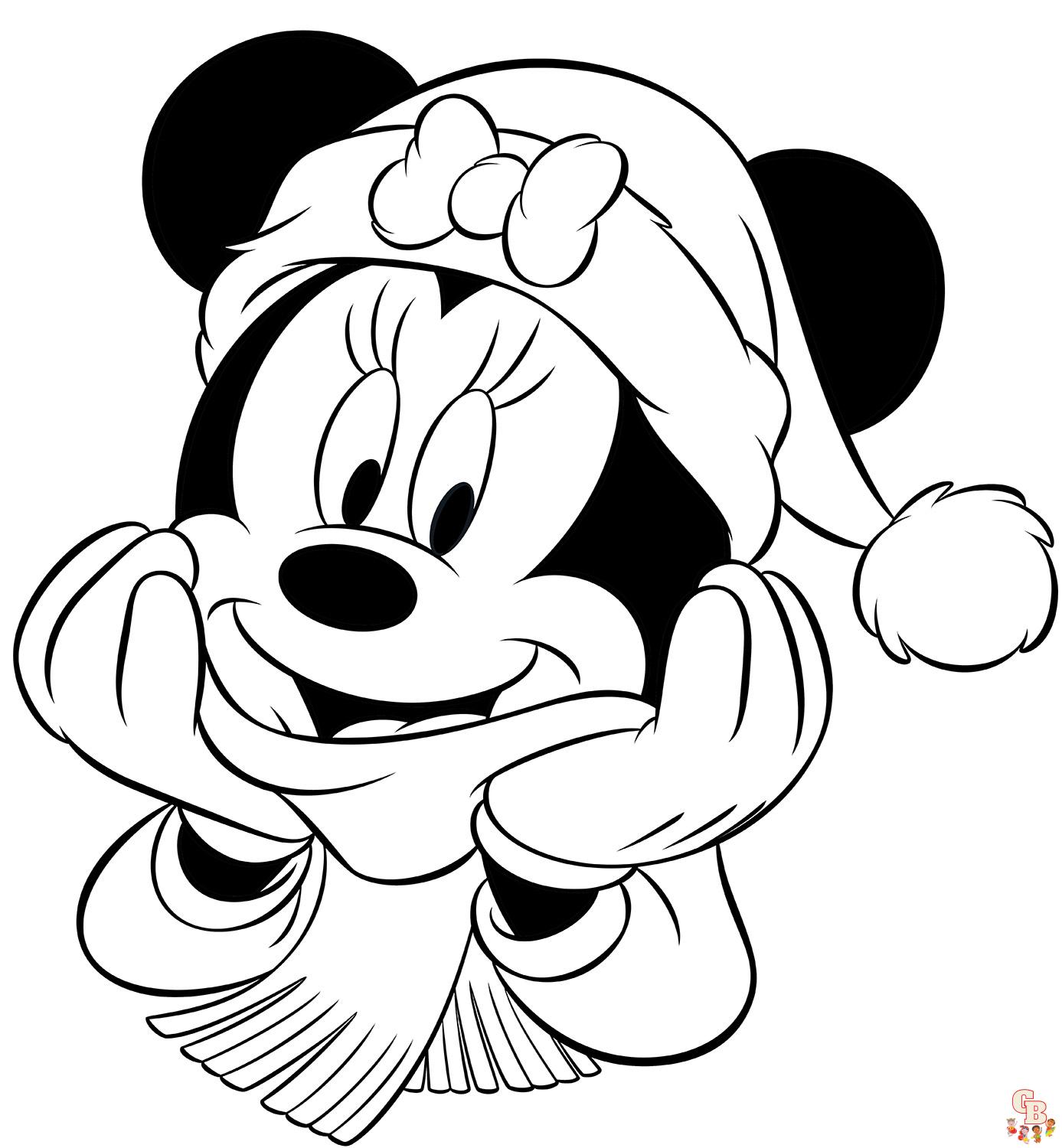 Coloriage Noel Disney