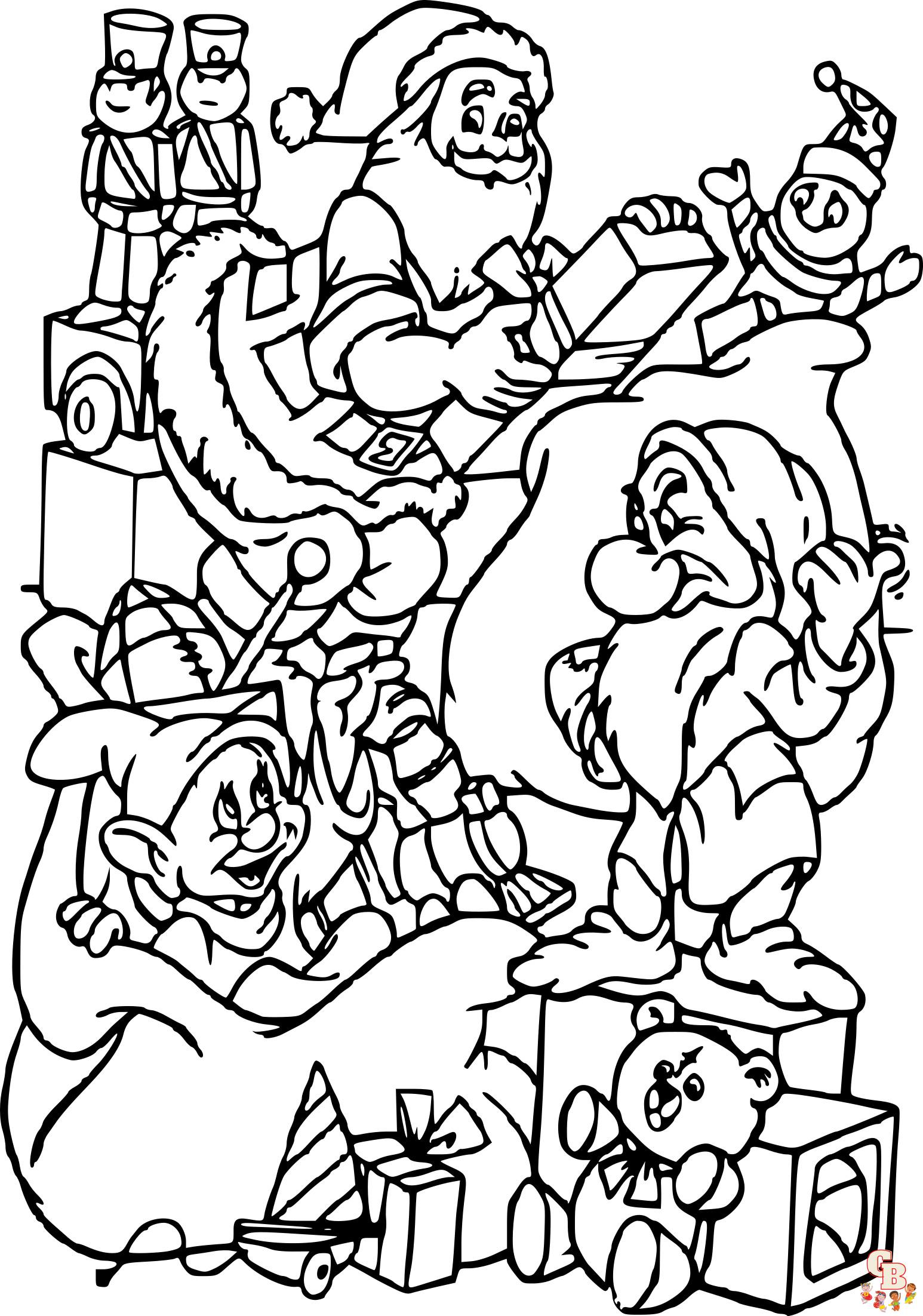 Coloriage Noel Disney