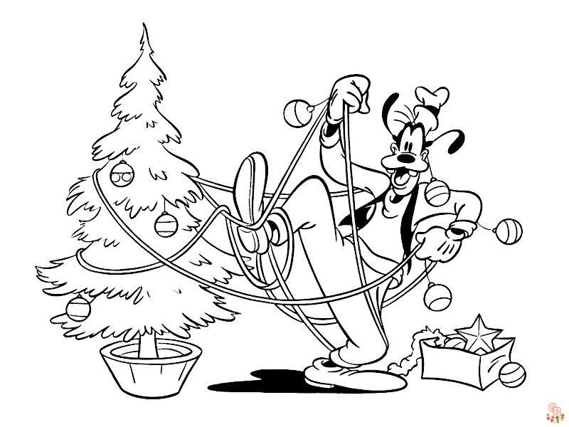 Coloriage Noel Disney