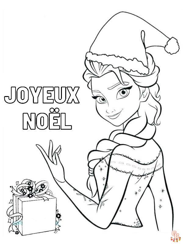 Coloriage Noel Disney