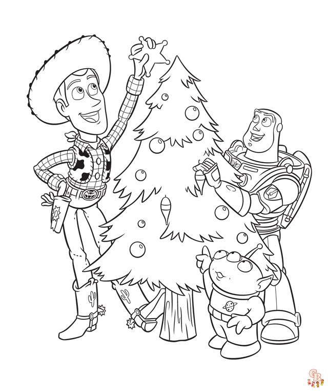 Coloriage Noel Disney