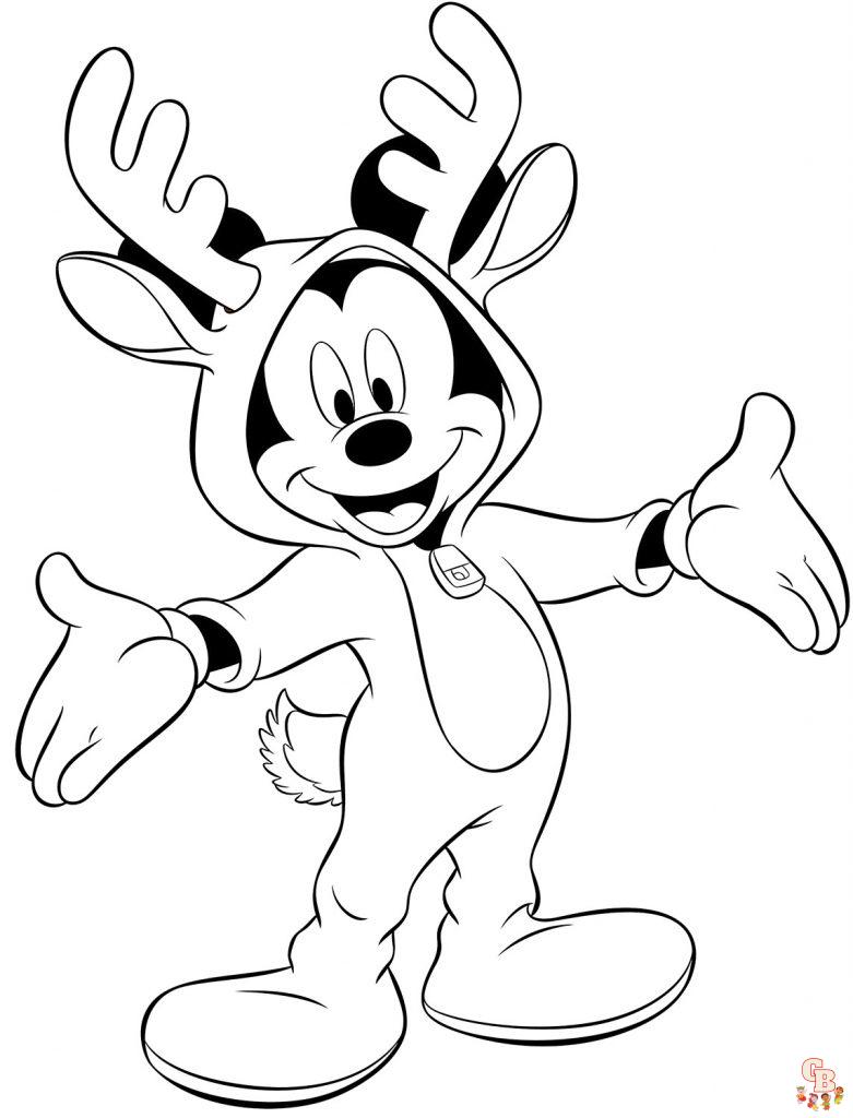 Coloriage Noel Disney