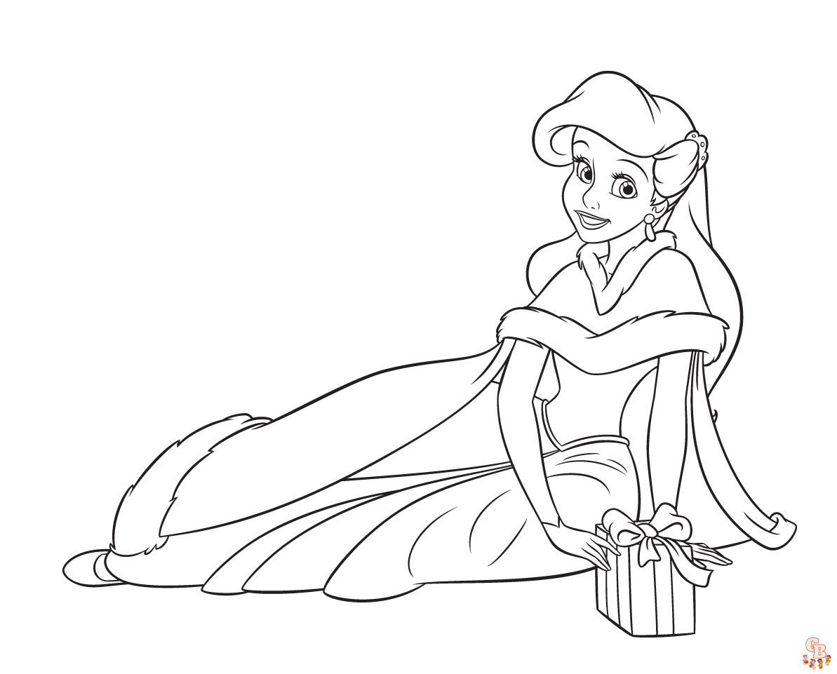 Coloriage Noel Disney