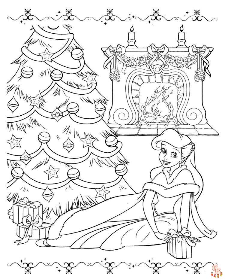 Coloriage Noel Disney