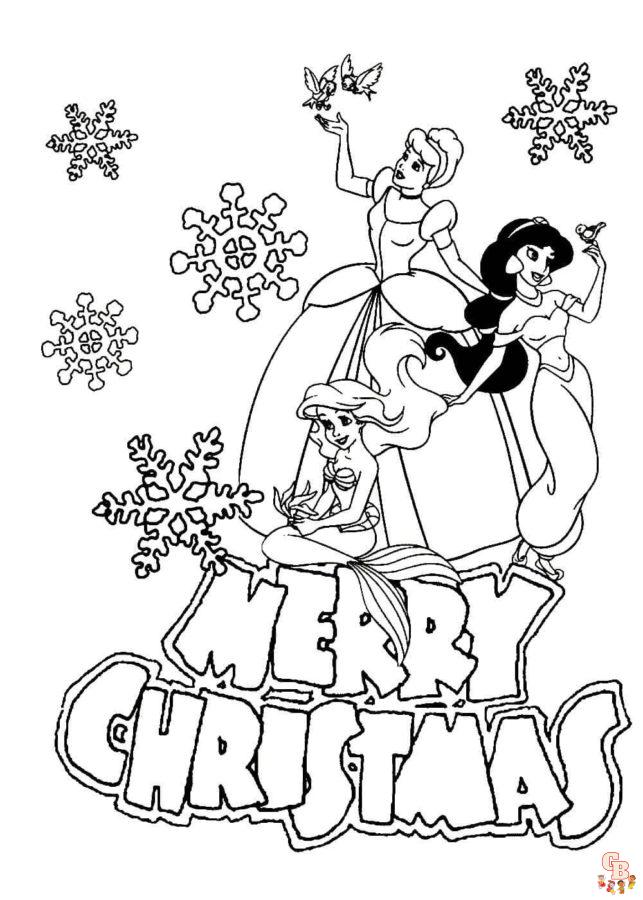 Coloriage Noel Disney