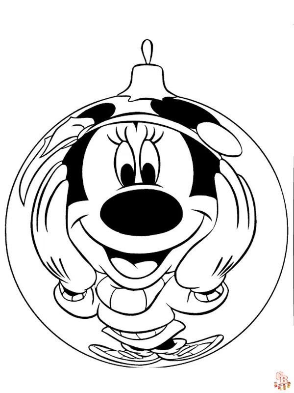 Coloriage Noel Disney