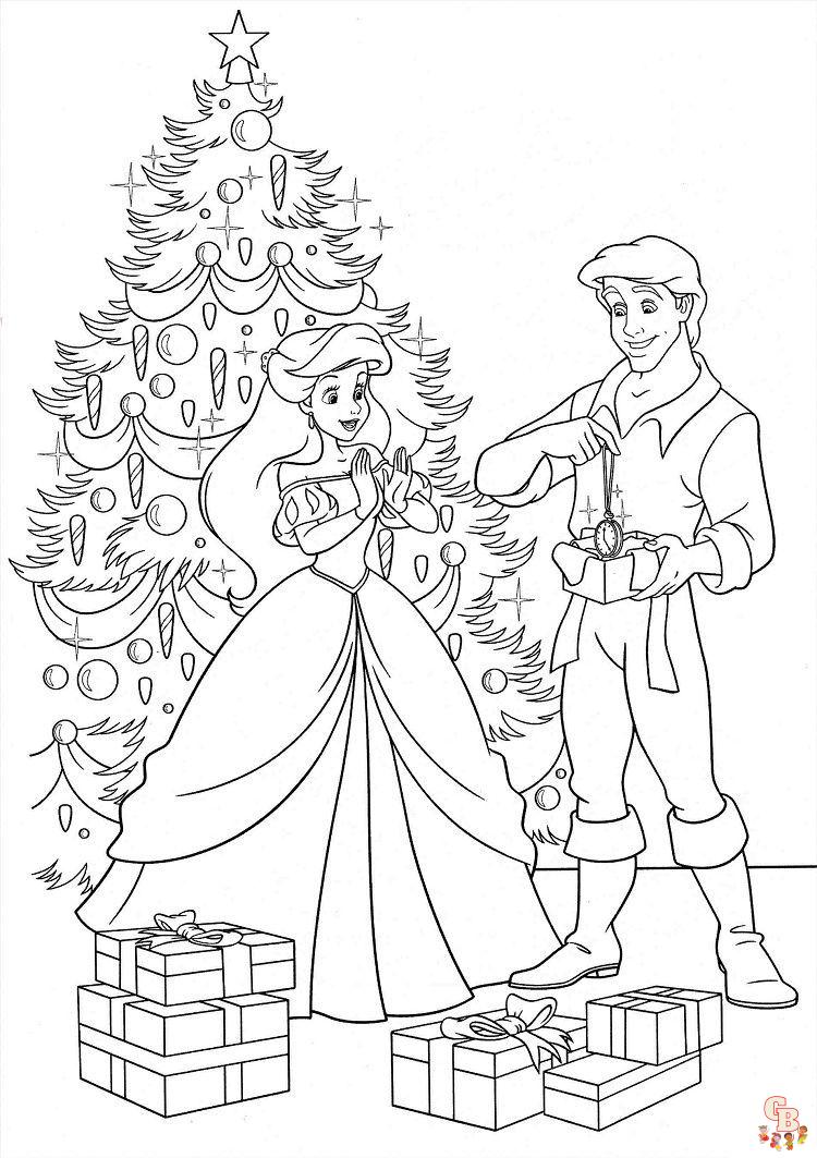 Coloriage Noel Disney