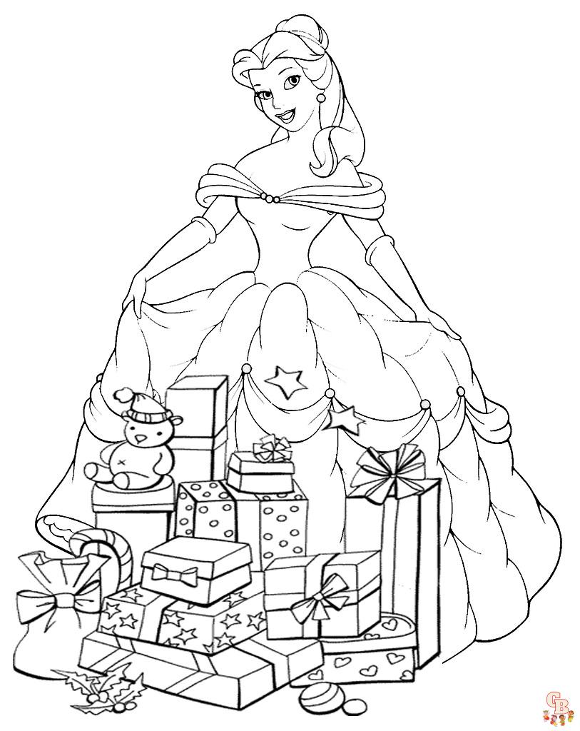 Coloriage Noel Disney