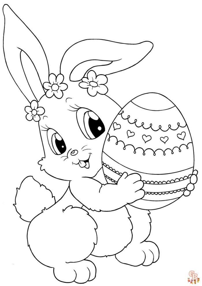 Coloriage Paques Disney