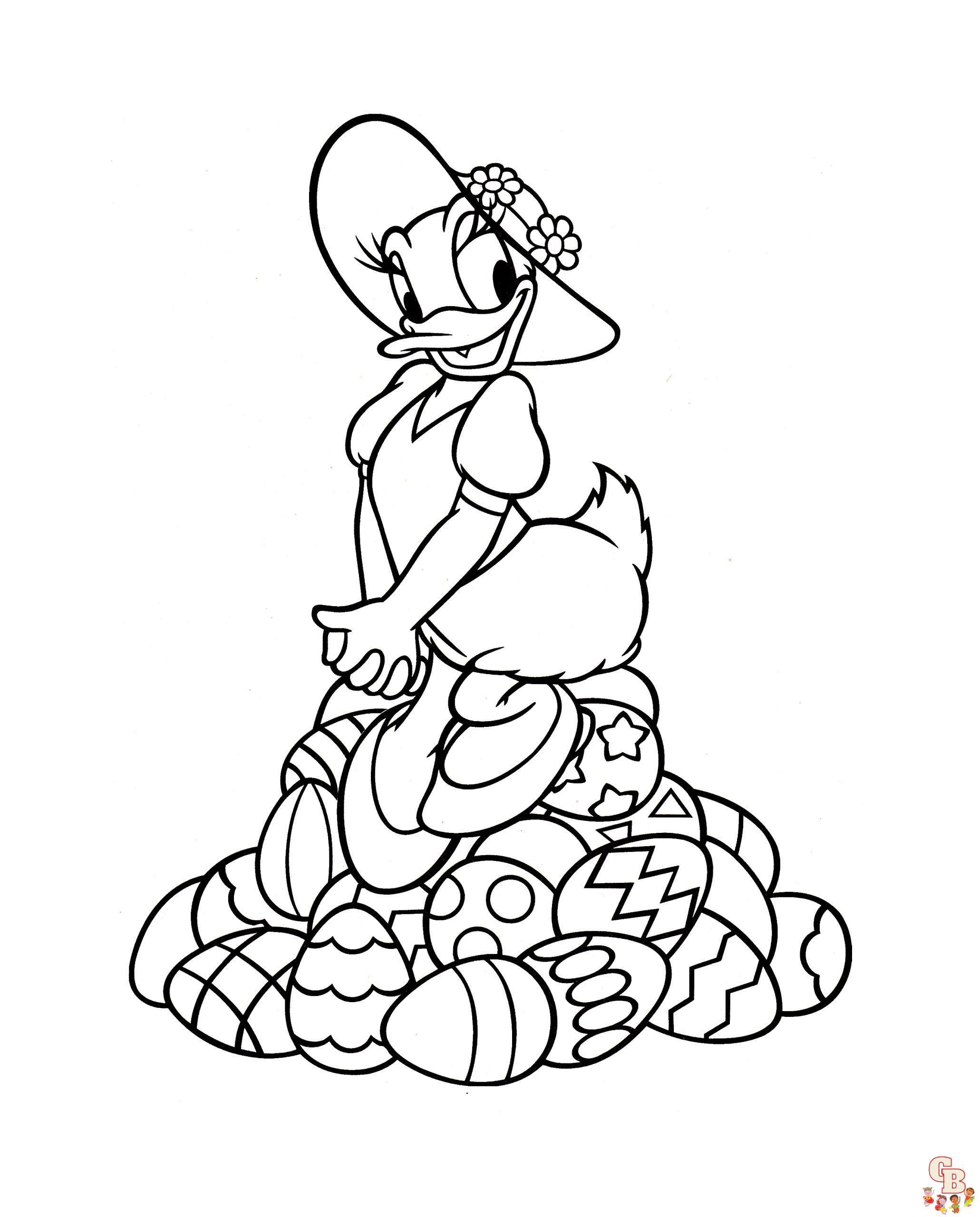 Coloriage Paques Disney