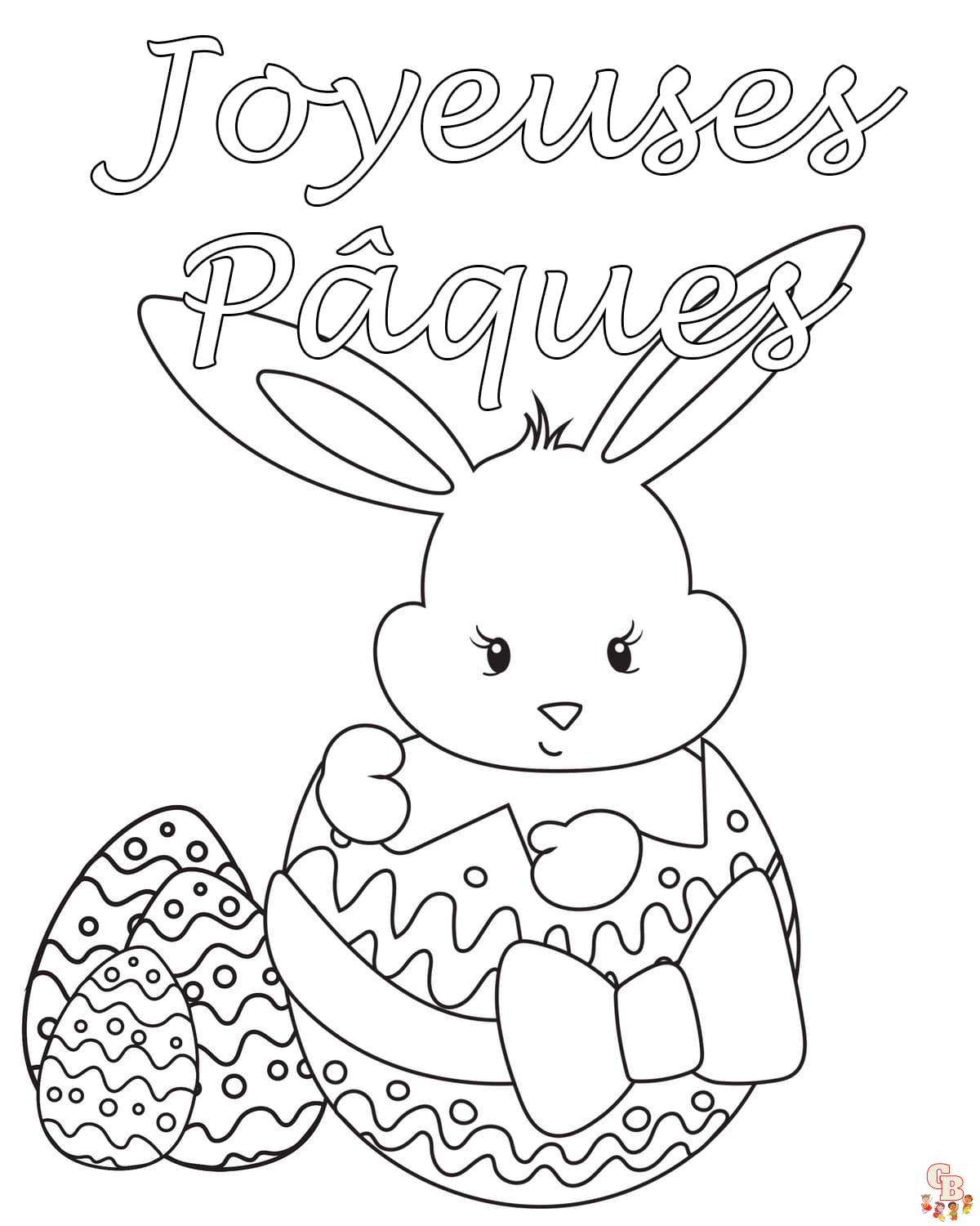 Coloriage Paques Disney