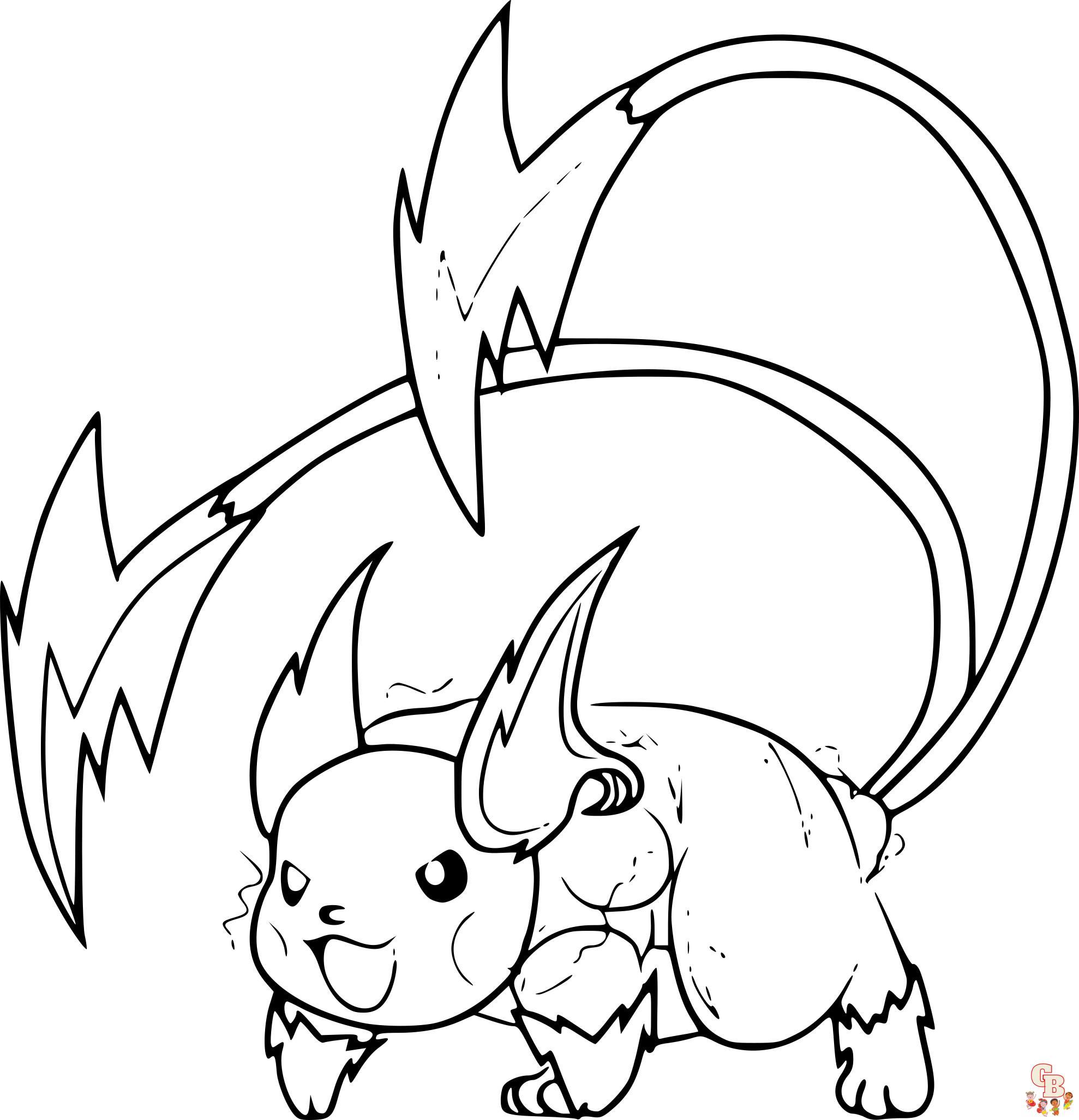 Coloriage Pokemon Mega Evolution