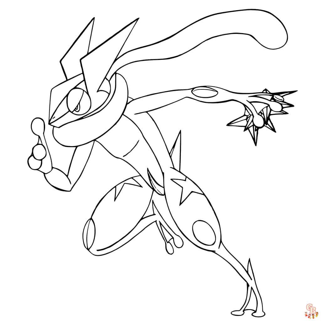 Coloriage Pokemon Mega Evolution