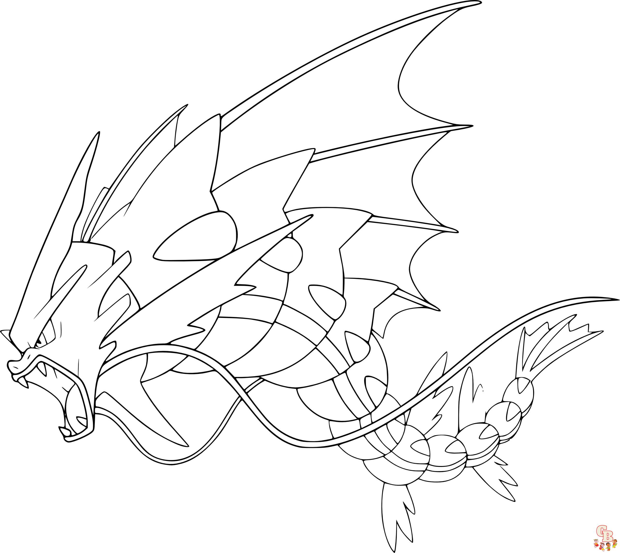 Coloriage Pokemon Mega Evolution