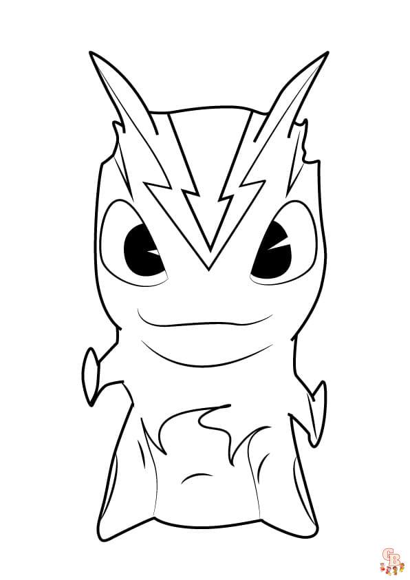 Coloriage Slugterra