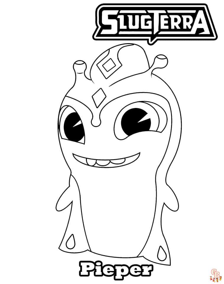 Coloriage Slugterra